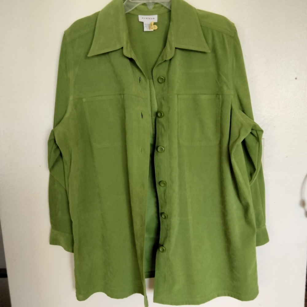 Vintage Avenue Complete Skirt Ensemble Lime Green 14/16 - Picture 7 of 13